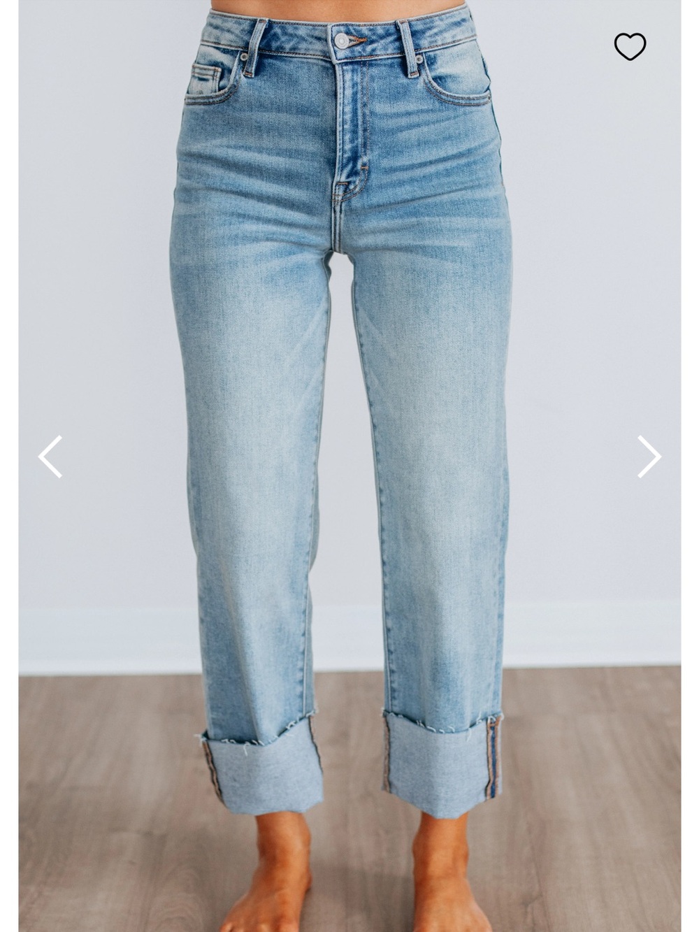 Women’s Hidden Ella Vintage High Rise Wide Straight Leg Jeans - Picture 3 of 10